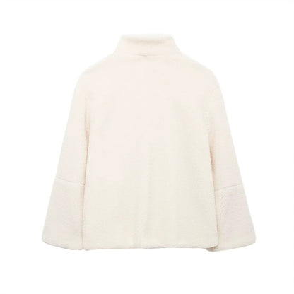 Teddy - Felpa effetto lana di agnello