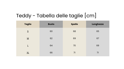 Teddy - Felpa effetto lana di agnello